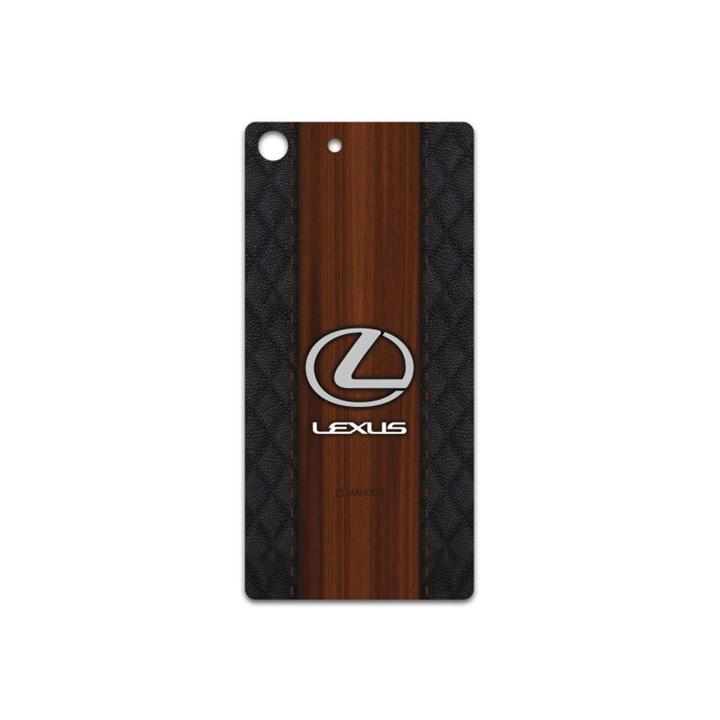 برچسب پوششی ماهوت مدل Lexus مناسب برای گوشی موبایل سونی Xperia M5 MAHOOT  Lexus Cover Sticker for Sony Xperia M5